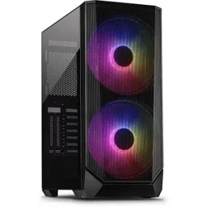 INTER-TECH IT-3503 Airstream/ATX/RGB/Mini-ITX/Gaming/bez napajanja/crna